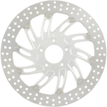 Performance Machine POLISHED SUPRA TWO-PIECE LEFT FRONT BRAKE ROTOR 13" [1710-2429]